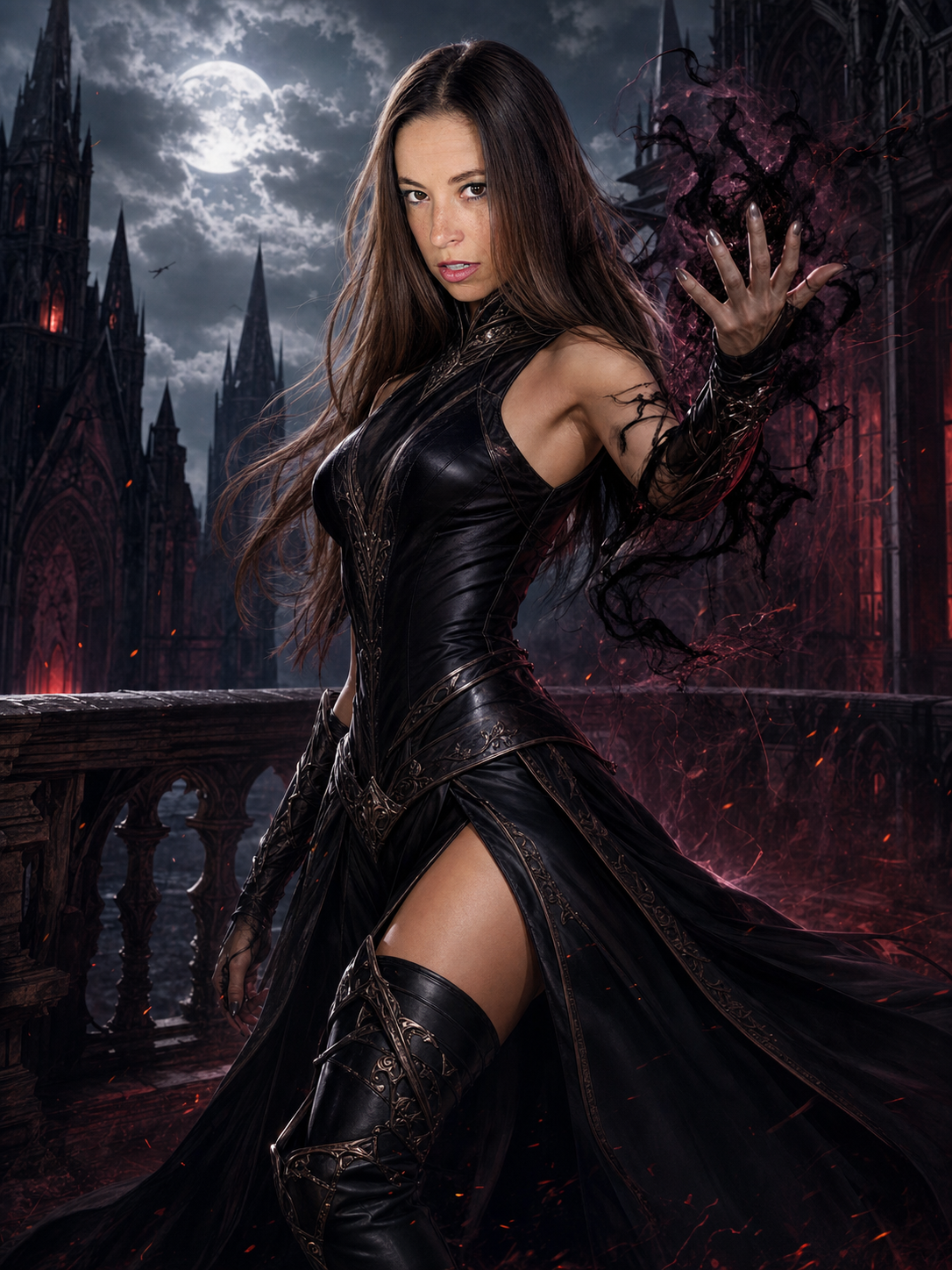 The Black Queen comic cover art