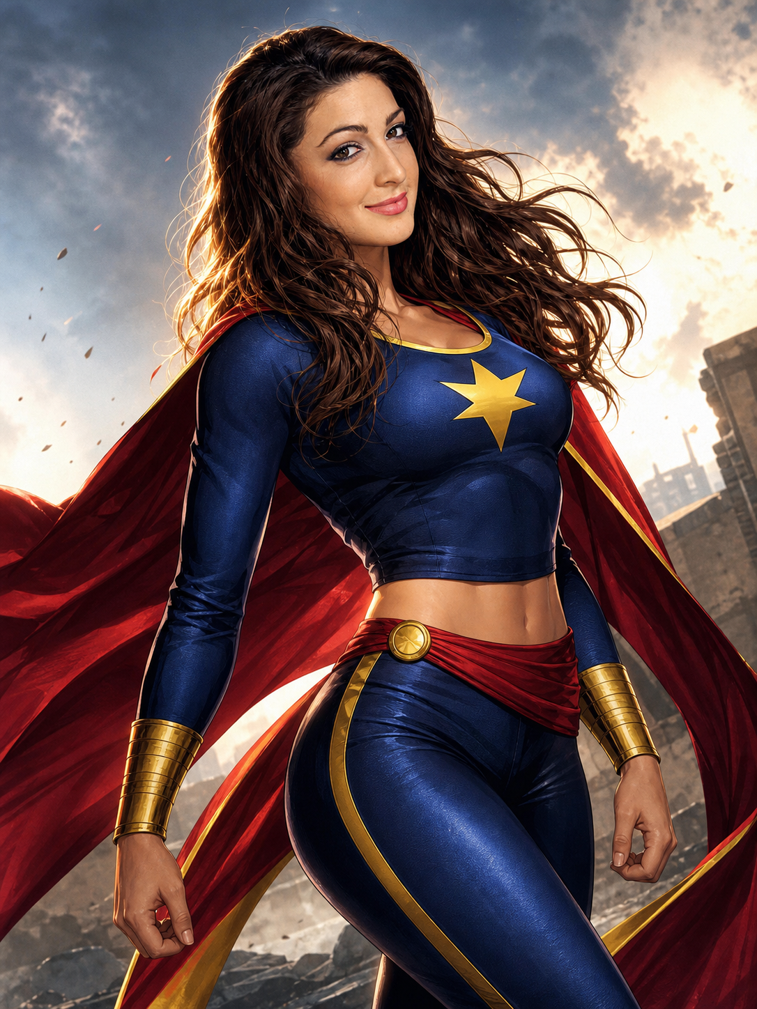 Moonstar comic cover art